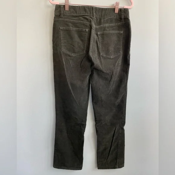 Talbots Heritage Corduroy Pants in Olive Green - Picture 6 of 7